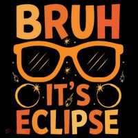 Solar Eclipse Bruh Its Eclipse Backpack thumb 2