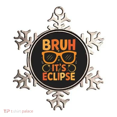 Solar Eclipse Bruh Its Eclipse Ornament