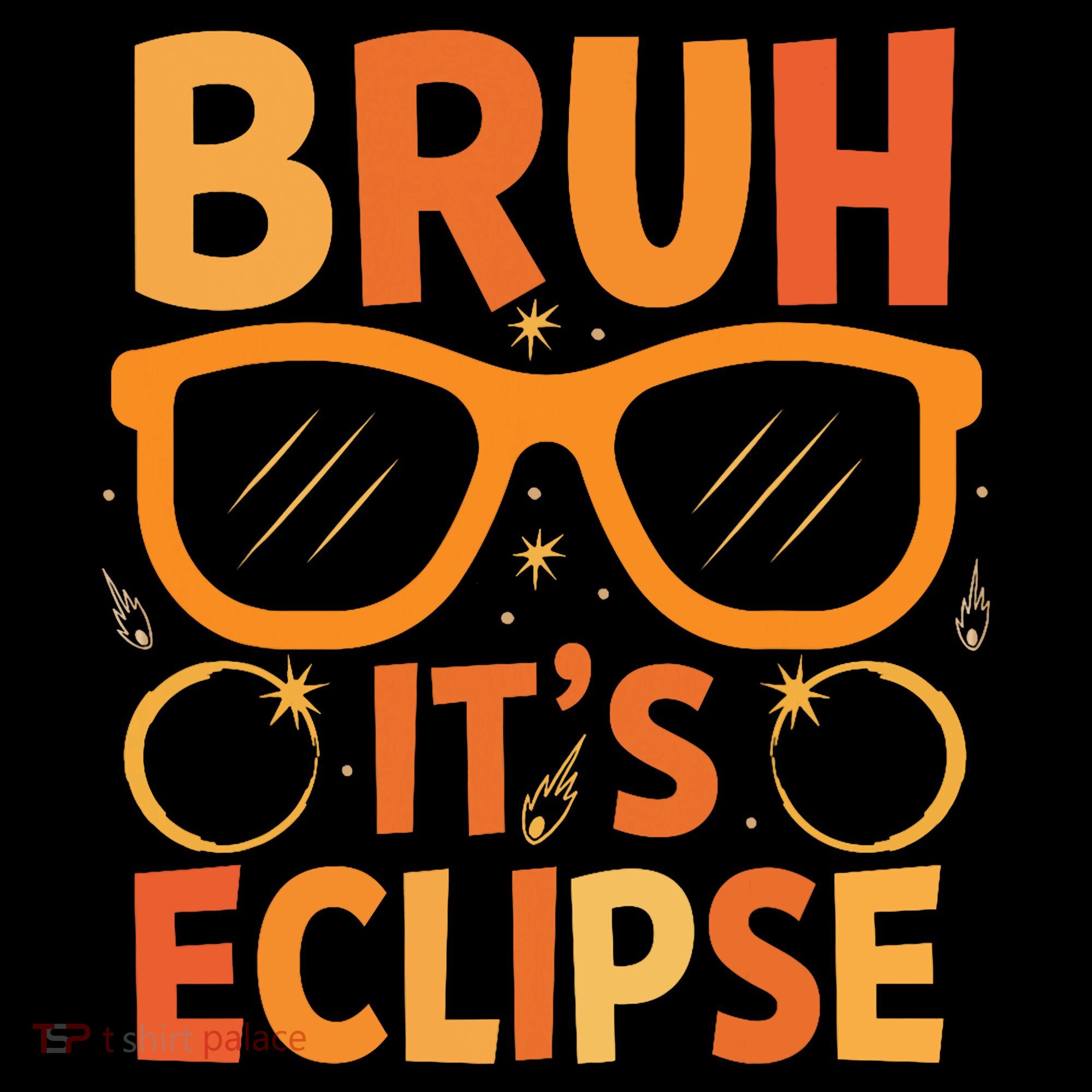 Solar Eclipse Bruh Its Eclipse Ornament