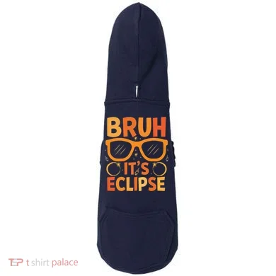 Solar Eclipse Bruh Its Eclipse Doddie Hoodie