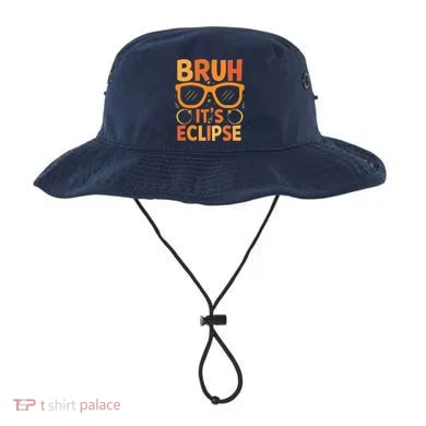 Solar Eclipse Bruh Its Eclipse Bucket Hat