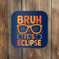 Solar Eclipse Bruh Its Eclipse Coaster thumb 0