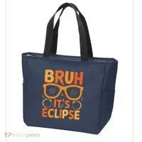 Solar Eclipse Bruh Its Eclipse Tote Bag thumb 3