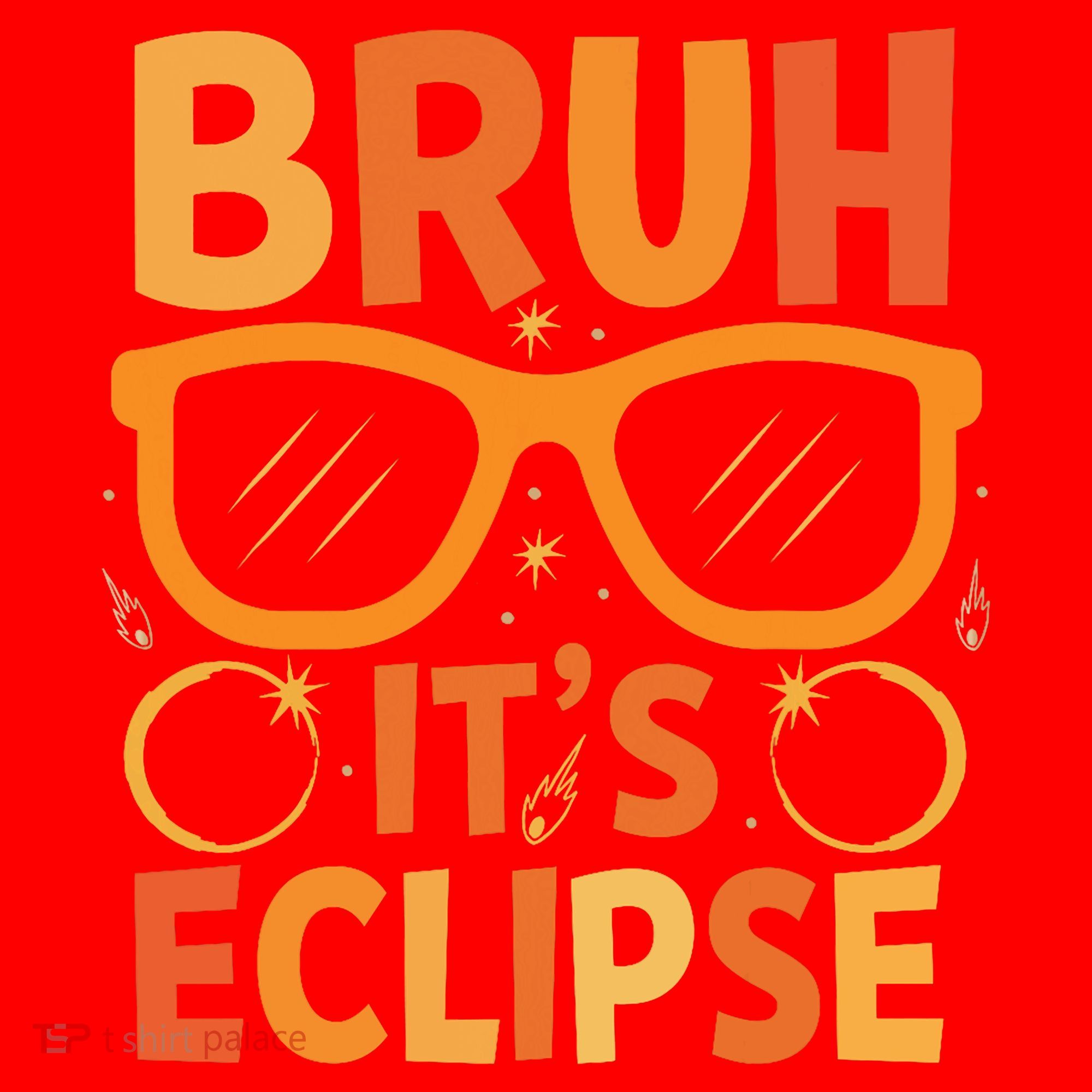 Solar Eclipse Bruh Its Eclipse Santa Hat