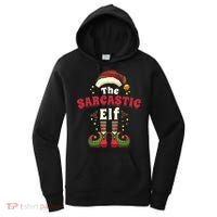 Sarcastic Elf Christmas Matching Family Women's Hoodie thumb 0