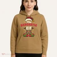 Sarcastic Elf Christmas Matching Family Hoodie thumb 5