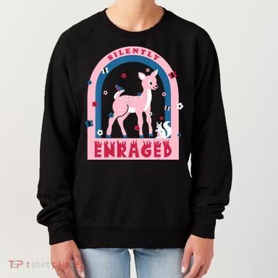 Silently Enraged Christmas Holidays Casual Women's Sweatshirt