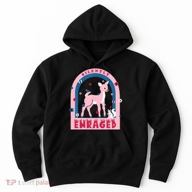 Silently Enraged Christmas Holidays Casual Hoodie