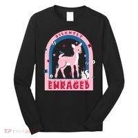 Silently Enraged Christmas Holidays Casual Long Sleeve Shirt thumb 0