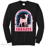 Silently Enraged Christmas Holidays Casual Sweatshirt thumb 0