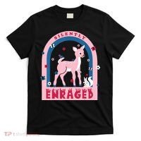 Silently Enraged Christmas Holidays Casual T-Shirt thumb 0