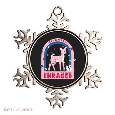 Silently Enraged Christmas Holidays Casual Ornament