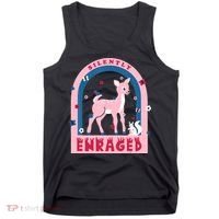 Silently Enraged Christmas Holidays Casual Tank Top thumb 0