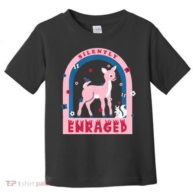 Silently Enraged Christmas Holidays Casual Toddler T-Shirt