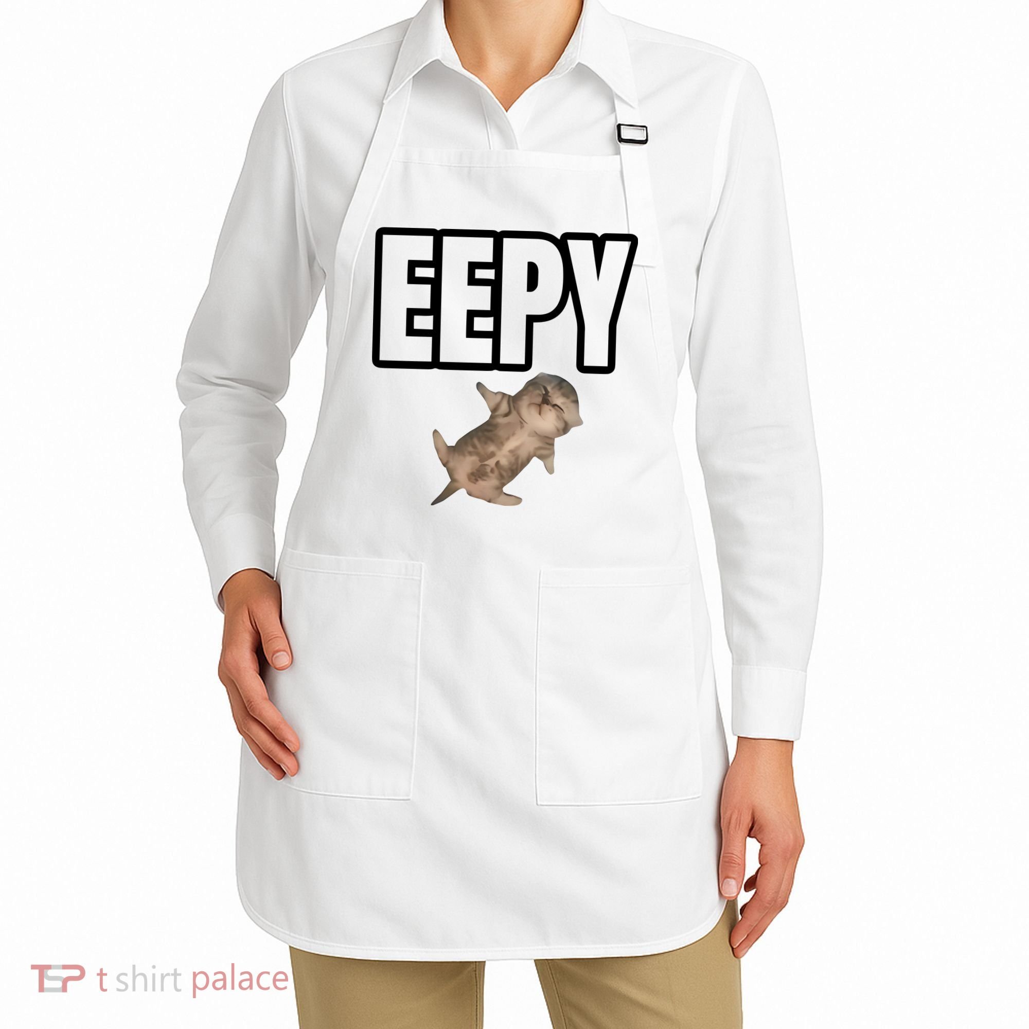 Sillystudio Eepy Cat Apron