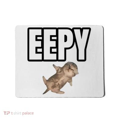Sillystudio Eepy Cat Mousepad