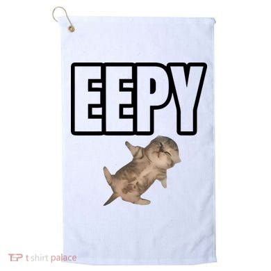 Sillystudio Eepy Cat Golf Towel