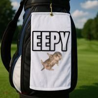 Sillystudio Eepy Cat Golf Towel thumb 2