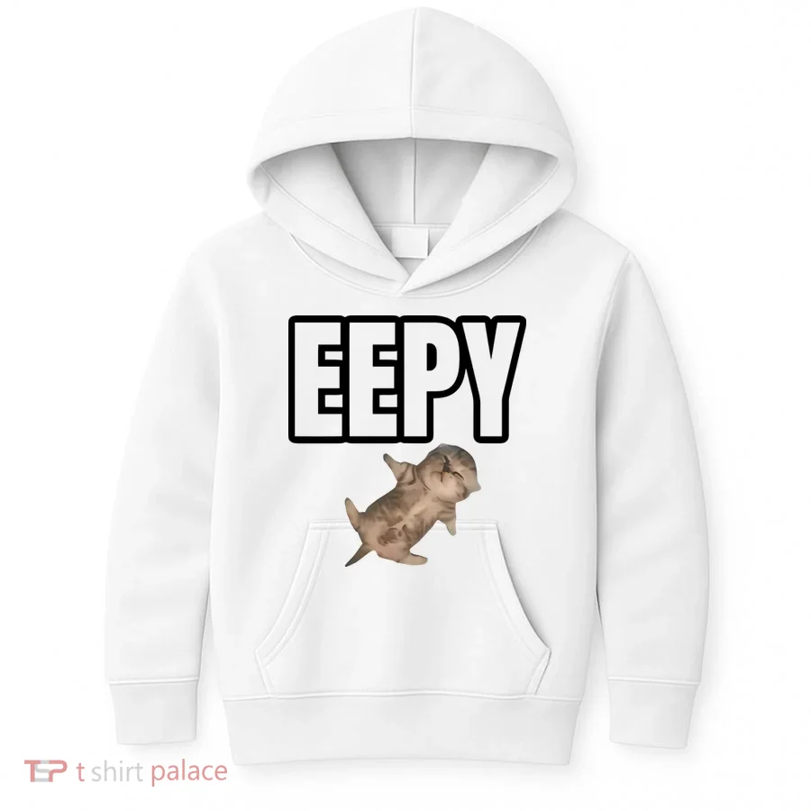 Sillystudio Eepy Cat Kids Hoodie