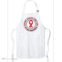 Support Educate Care Cure Hiv Aids Awareness Apron thumb 0