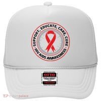 Support Educate Care Cure Hiv Aids Awareness Hat thumb 0
