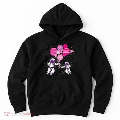 Space Exploration Cosmonaut SpaceMan Alien Spaceship Hoodie