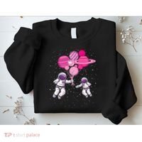 Space Exploration Cosmonaut SpaceMan Alien Spaceship Sweatshirt thumb 2