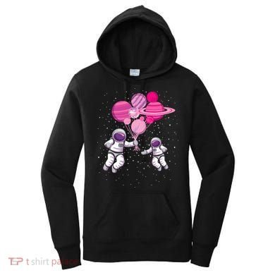 Space Exploration Cosmonaut SpaceMan Alien Spaceship Women's Hoodie