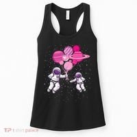 Space Exploration Cosmonaut SpaceMan Alien Spaceship Women's Tank Top thumb 0