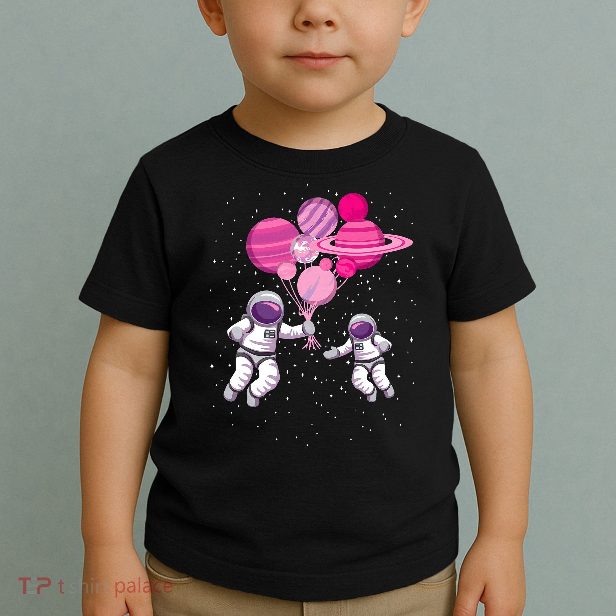 Space Exploration Cosmonaut SpaceMan Alien Spaceship Toddler T-Shirt