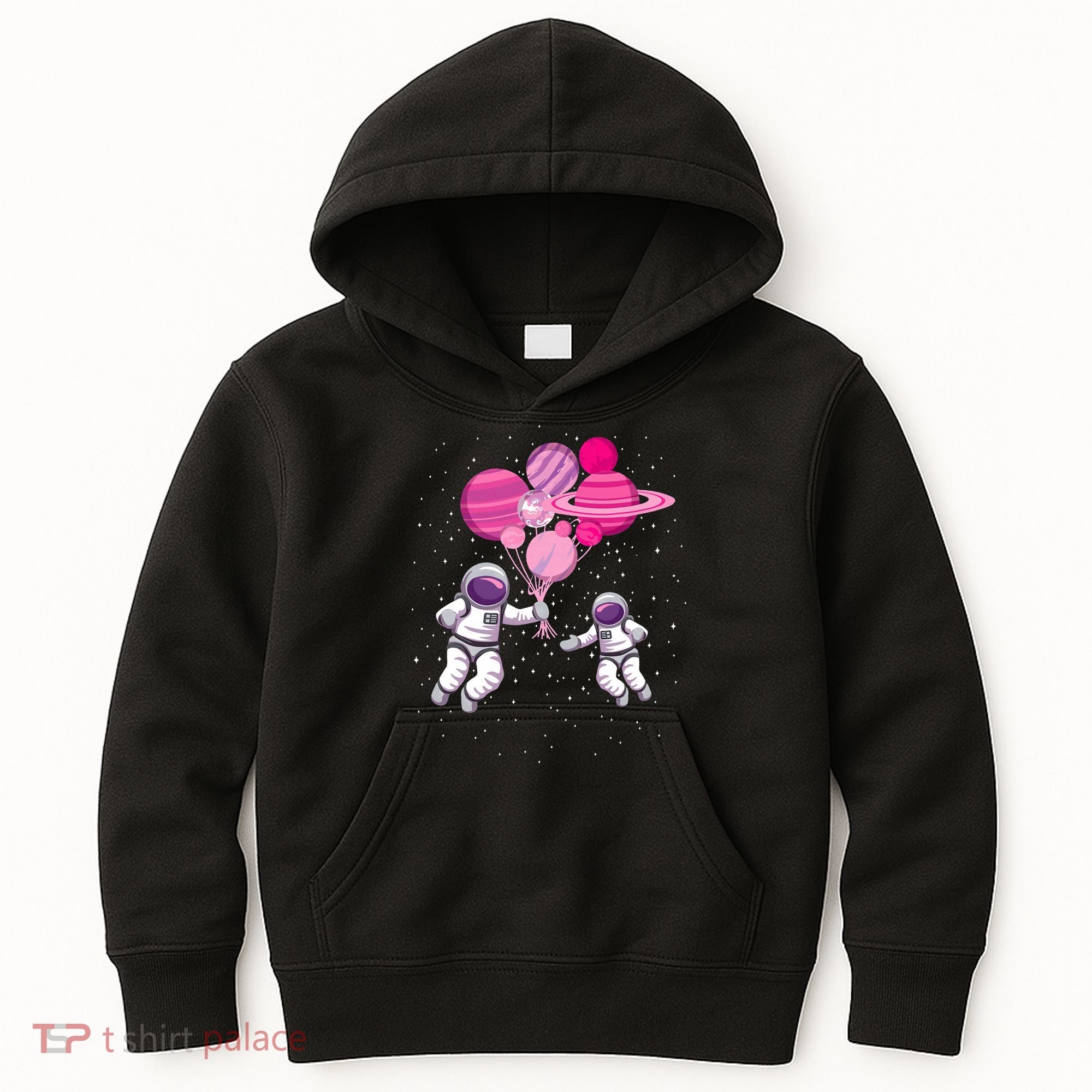 Space Exploration Cosmonaut SpaceMan Alien Spaceship Kids Hoodie