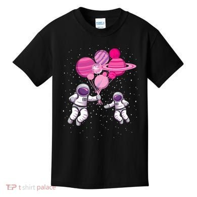 Space Exploration Cosmonaut SpaceMan Alien Spaceship Kids T-Shirt