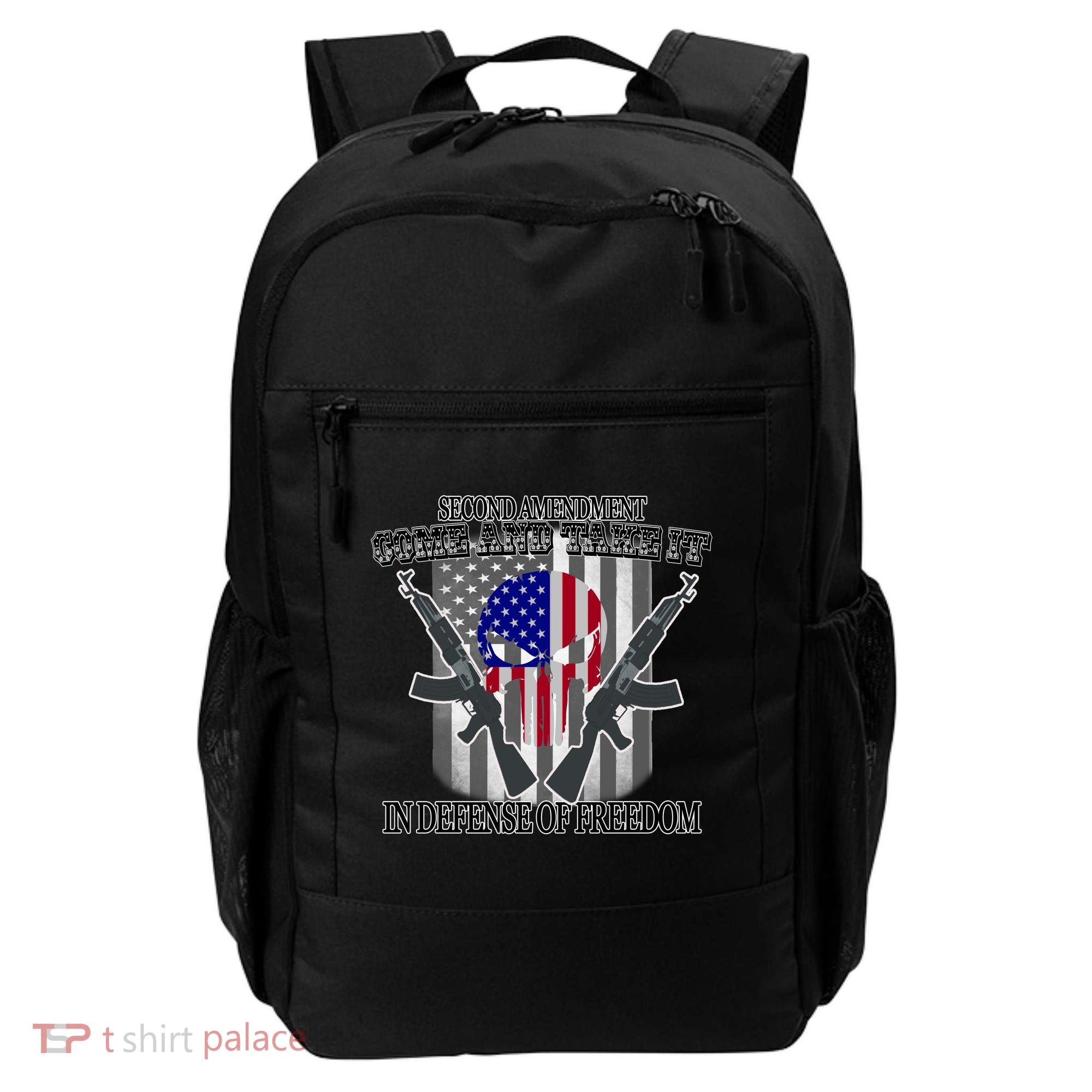 Second Amendment Come & Take It In Defense Of Freedom Backpack