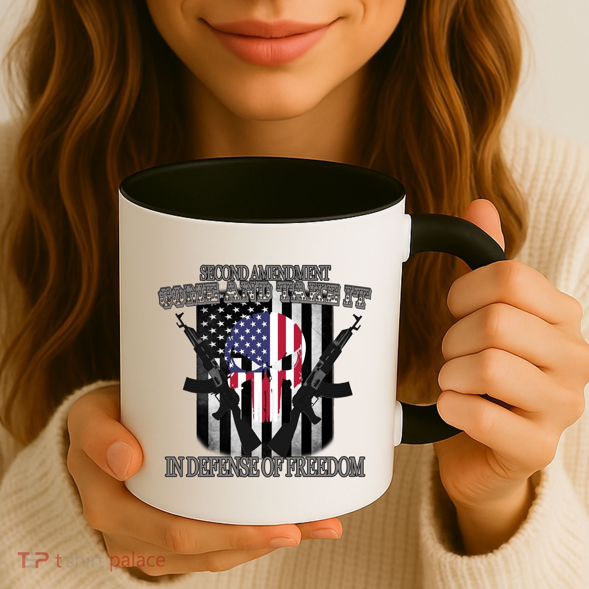 Second Amendment Come & Take It In Defense Of Freedom Coffee Mug