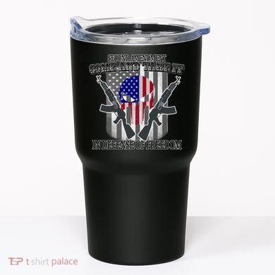 Second Amendment Come & Take It In Defense Of Freedom Tumbler