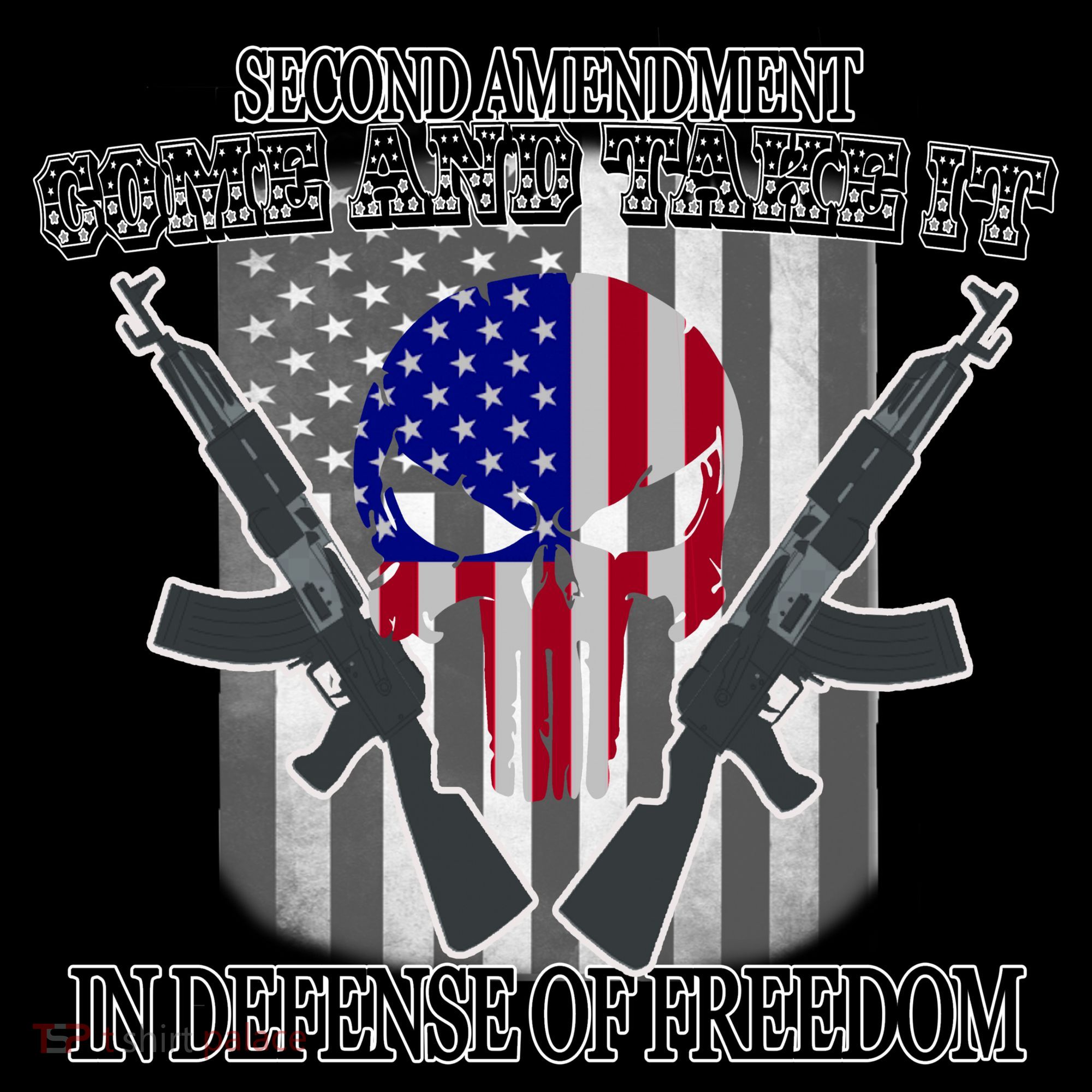 Second Amendment Come & Take It In Defense Of Freedom Ornament