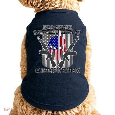 Second Amendment Come & Take It In Defense Of Freedom Doggie Tank