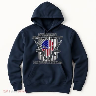 Second Amendment Come & Take It In Defense Of Freedom Hoodie