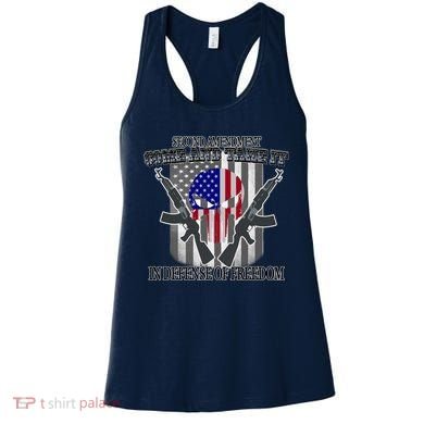 Second Amendment Come & Take It In Defense Of Freedom Women's Tank Top