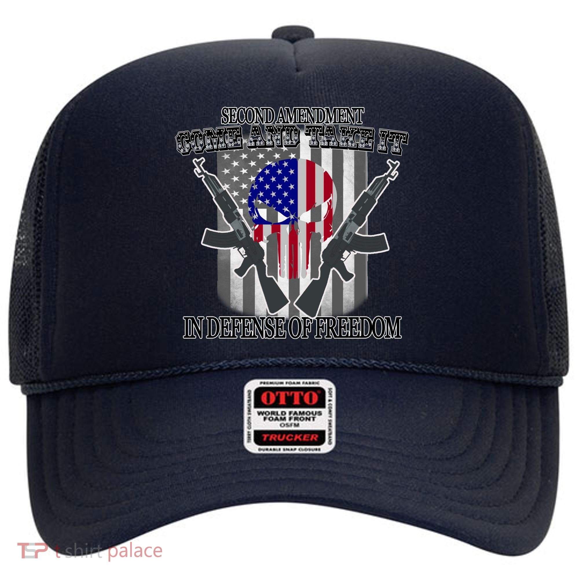 Second Amendment Come & Take It In Defense Of Freedom Hat