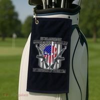 Second Amendment Come & Take It In Defense Of Freedom Golf Towel thumb 2