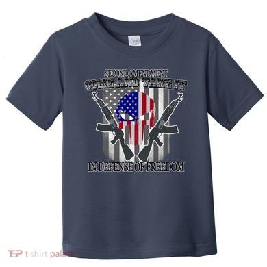Second Amendment Come & Take It In Defense Of Freedom Toddler T-Shirt