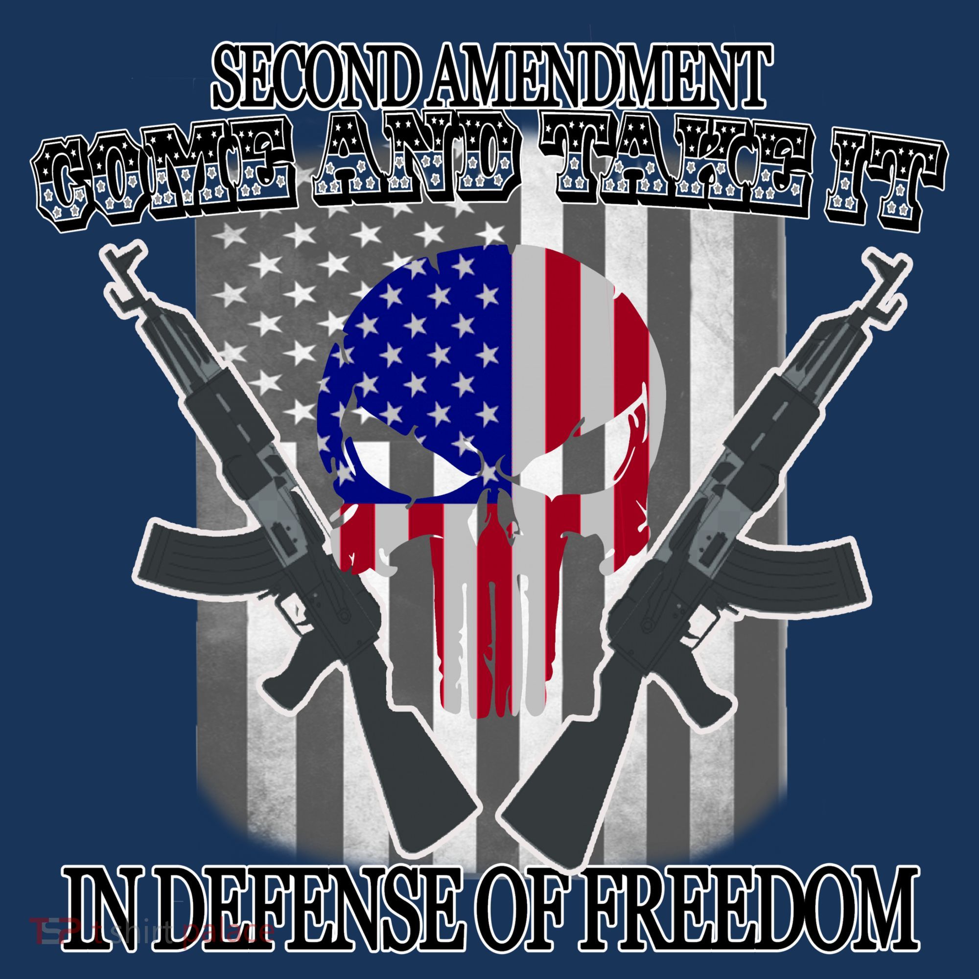 Second Amendment Come & Take It In Defense Of Freedom Visor