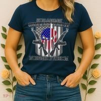 Second Amendment Come & Take It In Defense Of Freedom Women's T-Shirt thumb 2