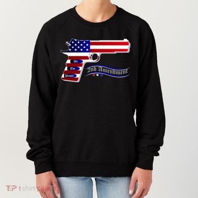 Second Amendment Support Hand Gun Women's Sweatshirt