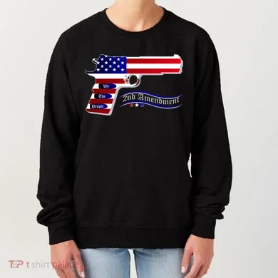 Second Amendment Support Hand Gun Women's Sweatshirt