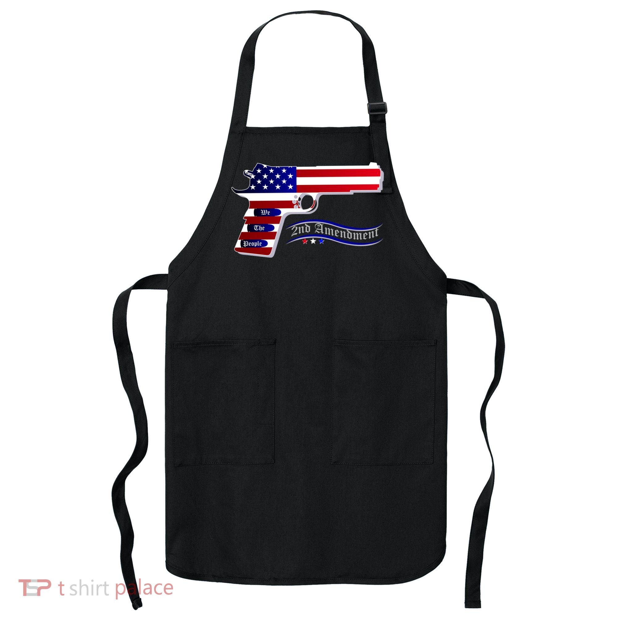 Second Amendment Support Hand Gun Apron