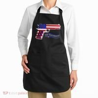 Second Amendment Support Hand Gun Apron thumb 2