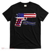Second Amendment Support Hand Gun T-Shirt thumb 0