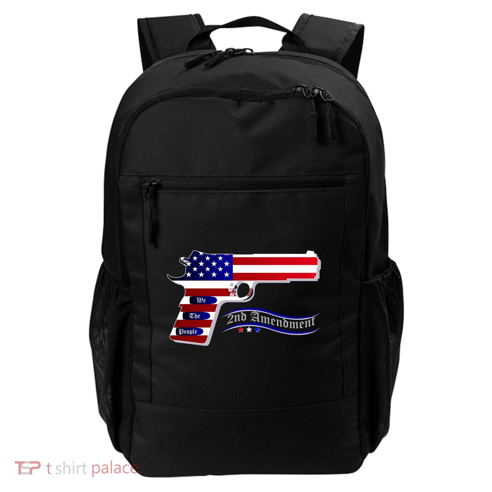 Second Amendment Support Hand Gun Backpack